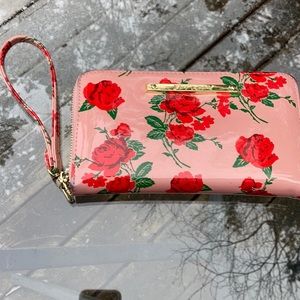 Betsey Johnson flower wallet…